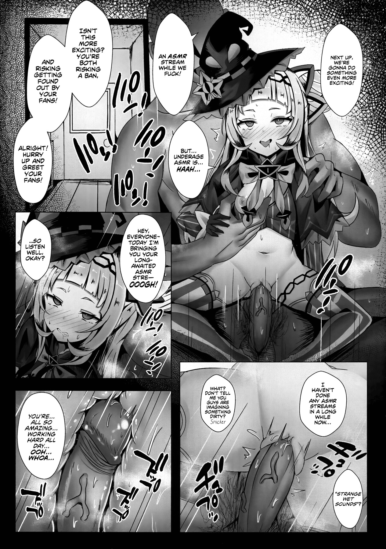 Hentai Manga Comic-Erolive ~ Murasaki Shion's Infinite Womb Impact VTuber Edition!-Read-9